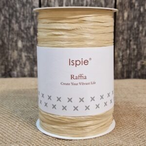 RAFFIA ISPIE 250m/rull KHAKI(khakiroheline)