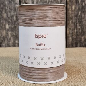RAFFIA ISPIE 250m/rull TAUPE (hallikaspruun)